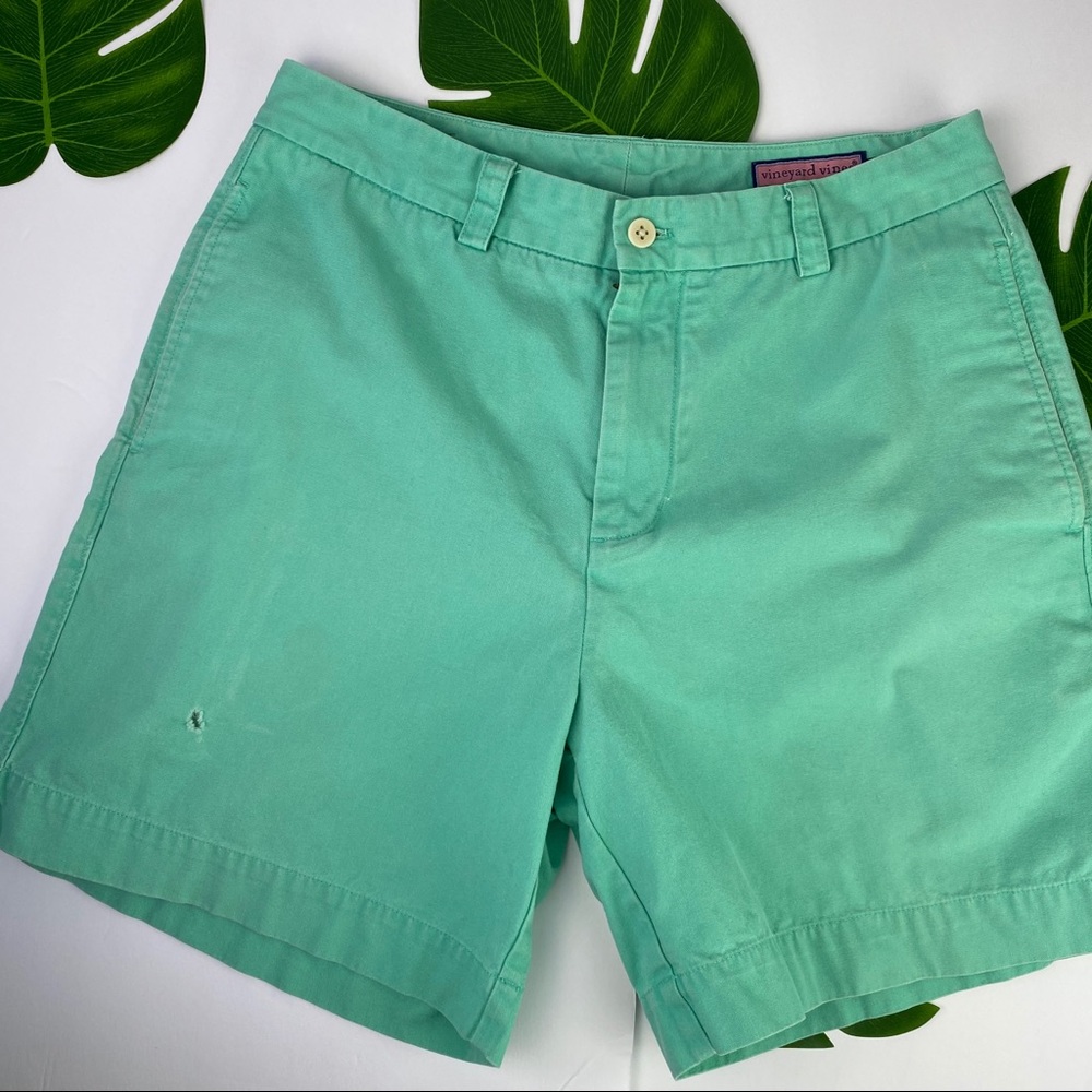Vineyard Vines Dock Shorts Mint Green W32